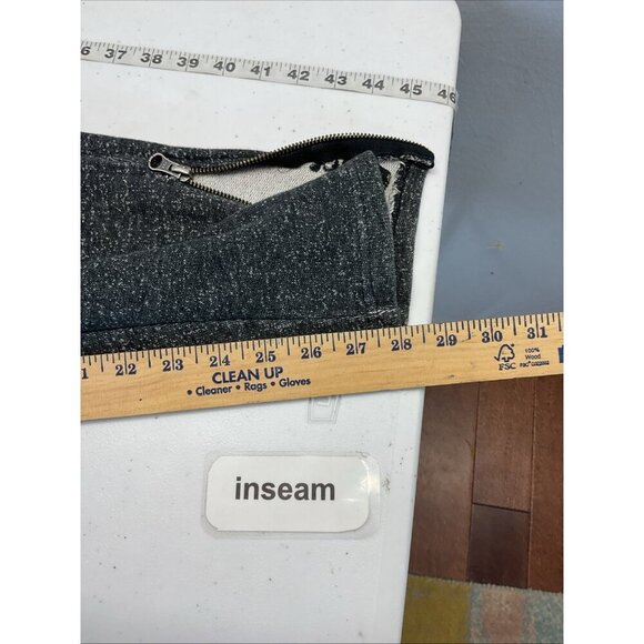 Pact Pants Men size L Black Ankle Zip Joggers Sweats Terry Organic track‎ pant - Picture 16 of 16